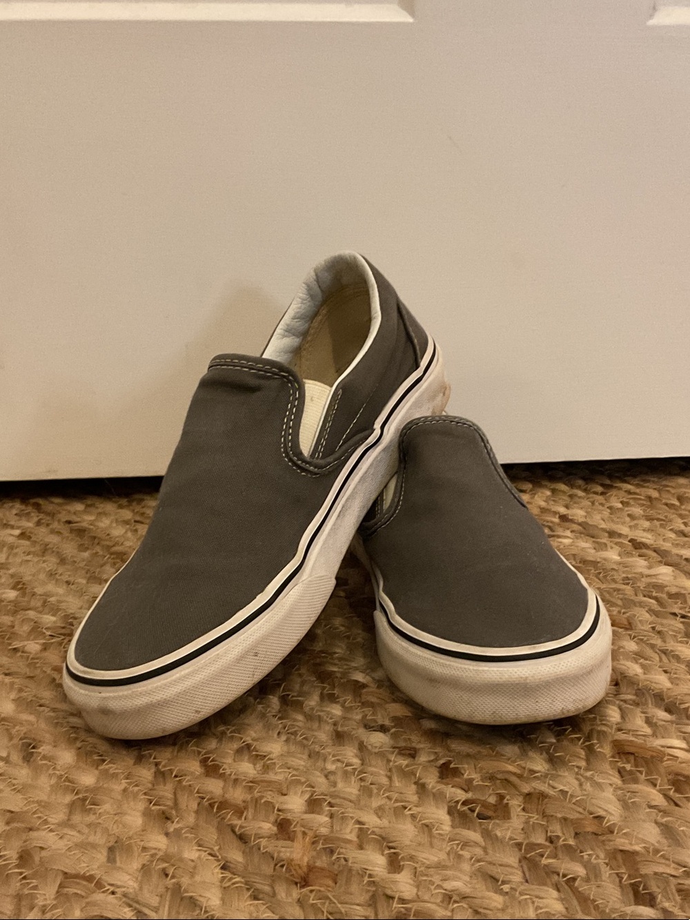 Women’s Slip-On VANS Sneakers - Gray